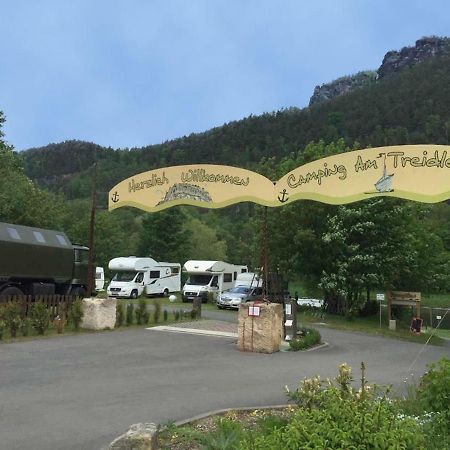 Campingplatz Am Treidlerweg Königstein an der Elbe Kültér fotó