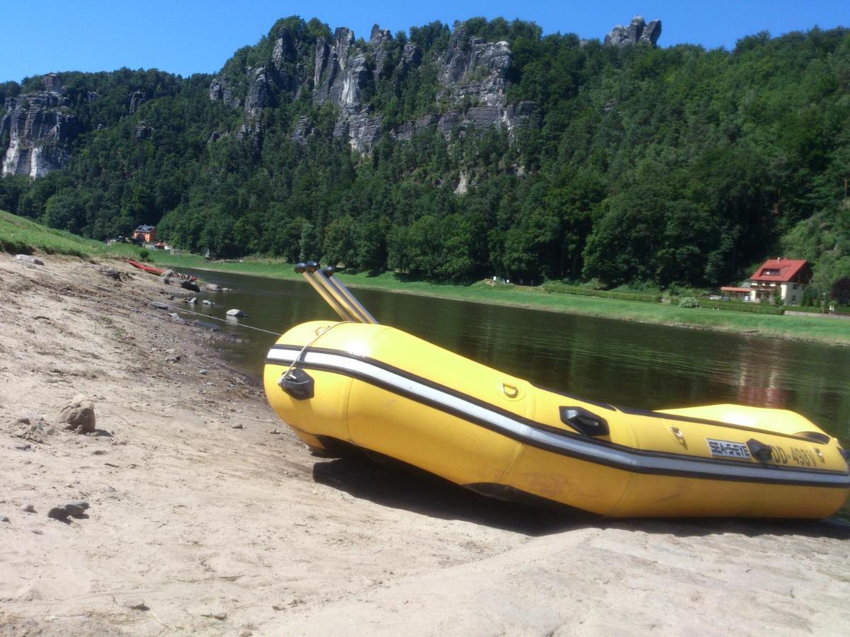Campingplatz Am Treidlerweg Königstein an der Elbe Kültér fotó