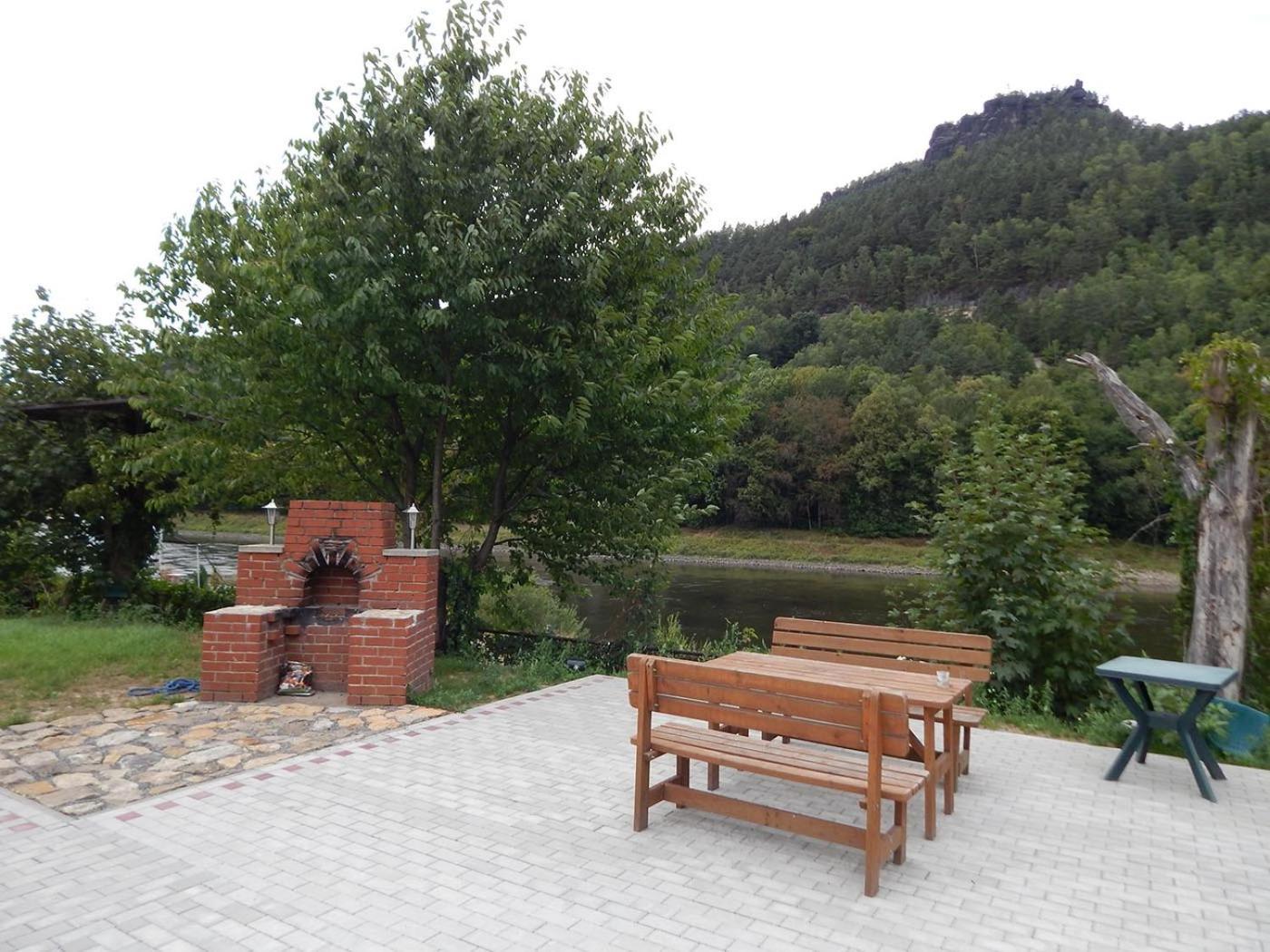 Campingplatz Am Treidlerweg Königstein an der Elbe Kültér fotó