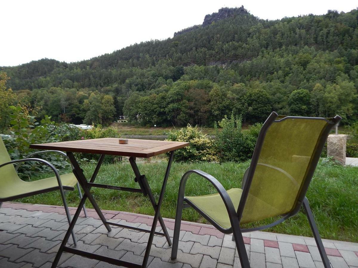 Campingplatz Am Treidlerweg Königstein an der Elbe Kültér fotó